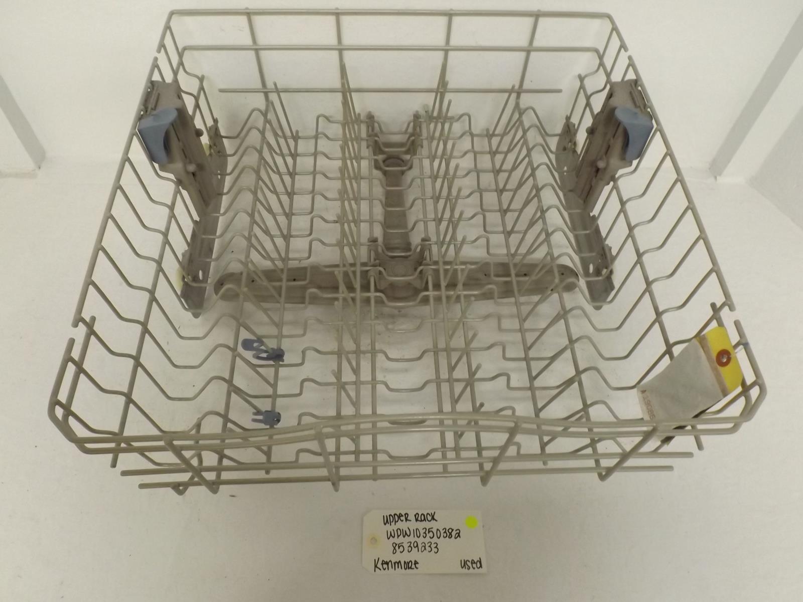Kenmore Dishwasher WPW10350382 8539233 Upper Rack Used Kenmore Dishwasher WPW10350382 8539233 Upper Rack Used
